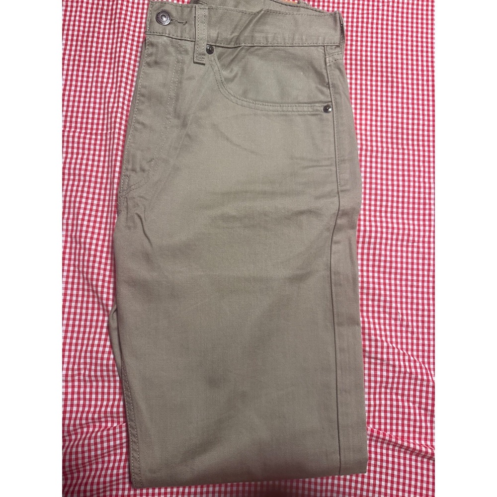 Levi Strauss Co 505‎ Mens Brown Jeans Size W34 L34 Straight Fit